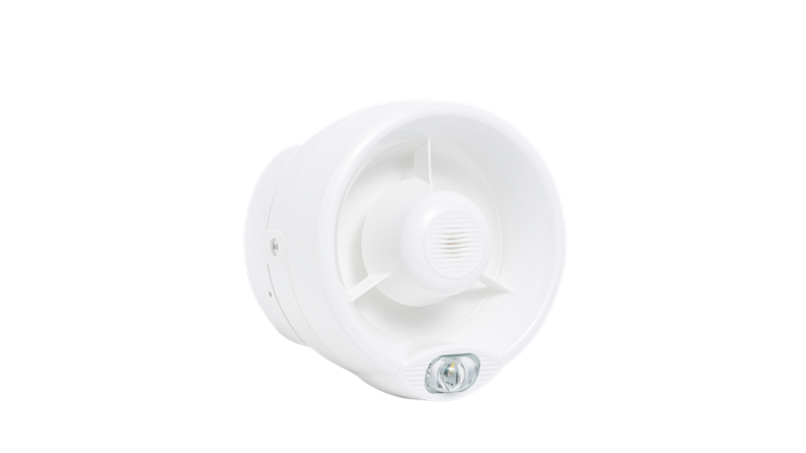 Apollo RW1500-210APO REACH Open-Area Sounder VAD White Body (White-Flash) - JEM Systems UK