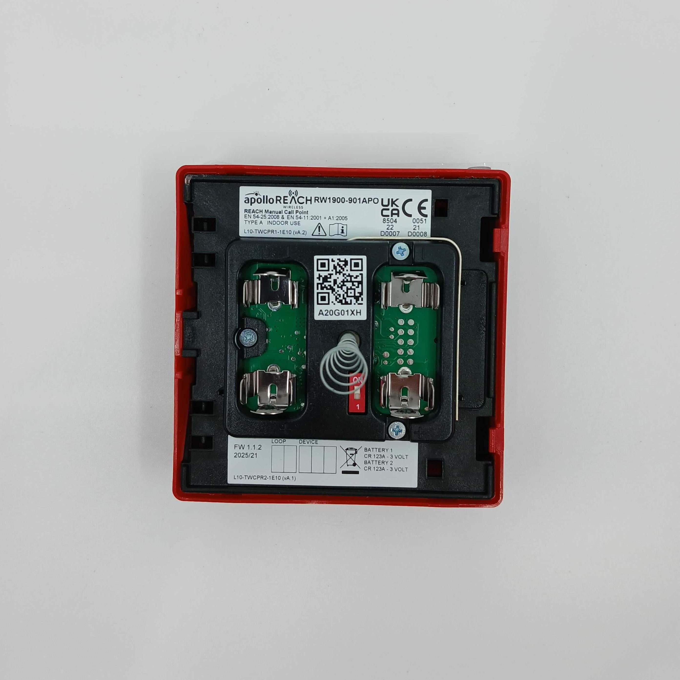 Apollo RW1900-901APO REACH Manual Call Point - JEM Systems UK