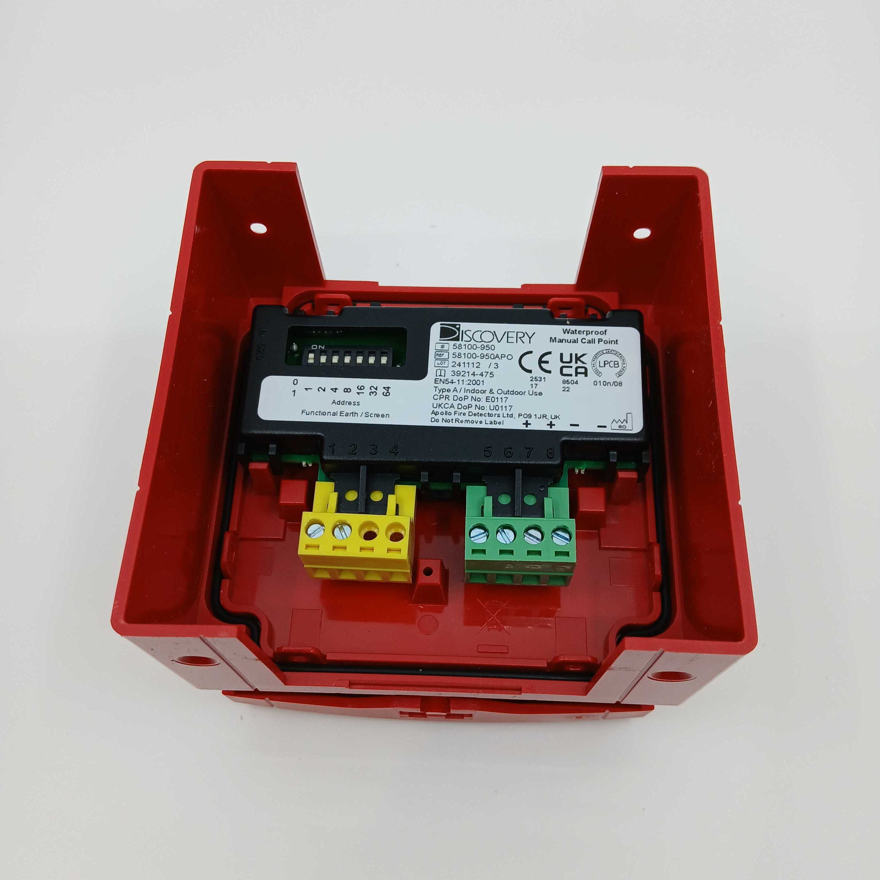 Apollo 58100-950APO Discovery Manual Call Point - Outdoor - JEM Systems UK
