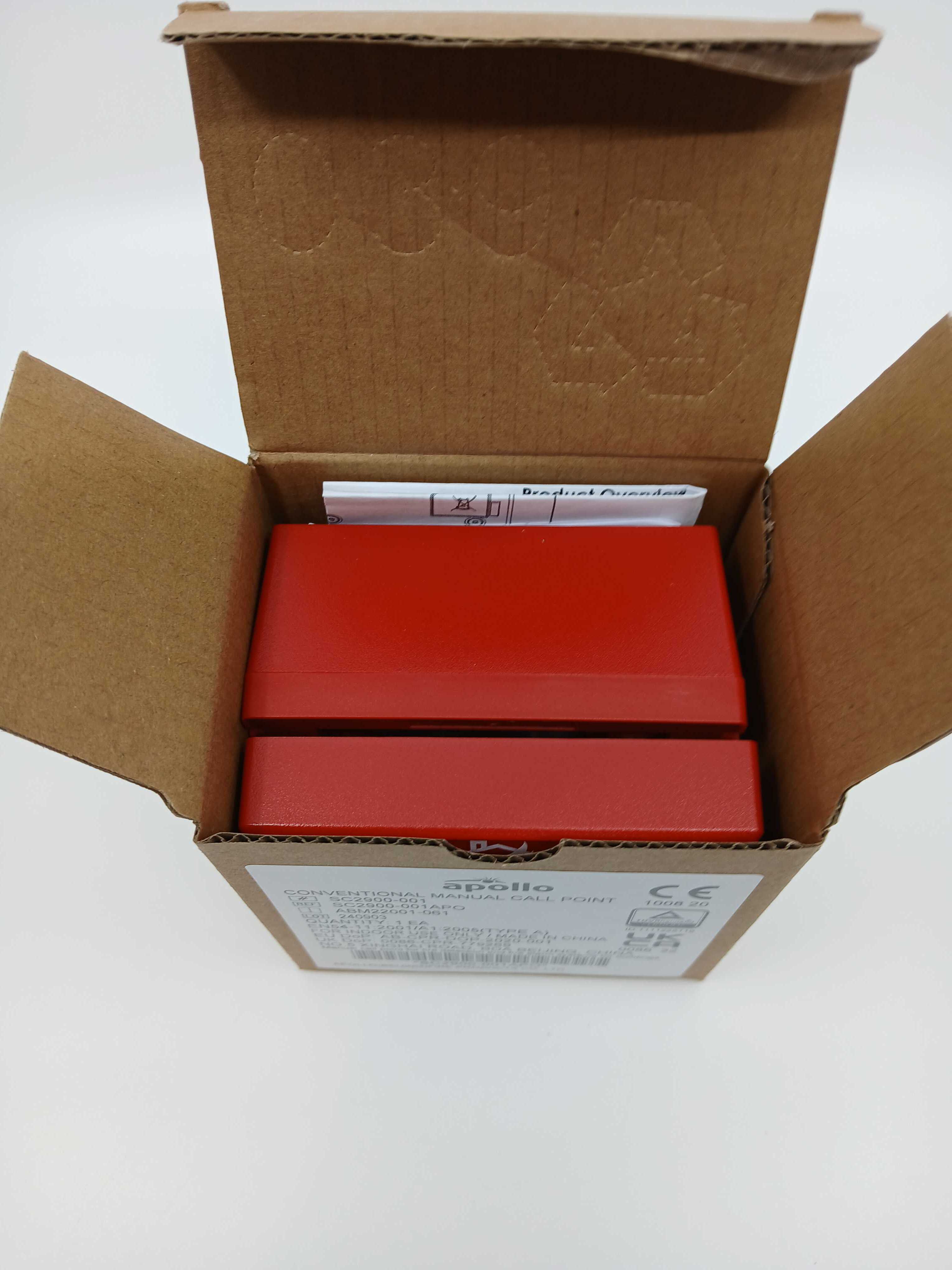 Apollo SC2900-001APO Conventional Manual Call Point - JEM Systems UK