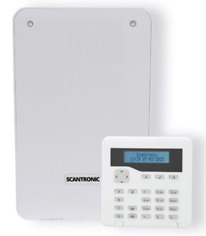 Scantronic 30 Zone Radio Panel c/w RKP Remote Keypad