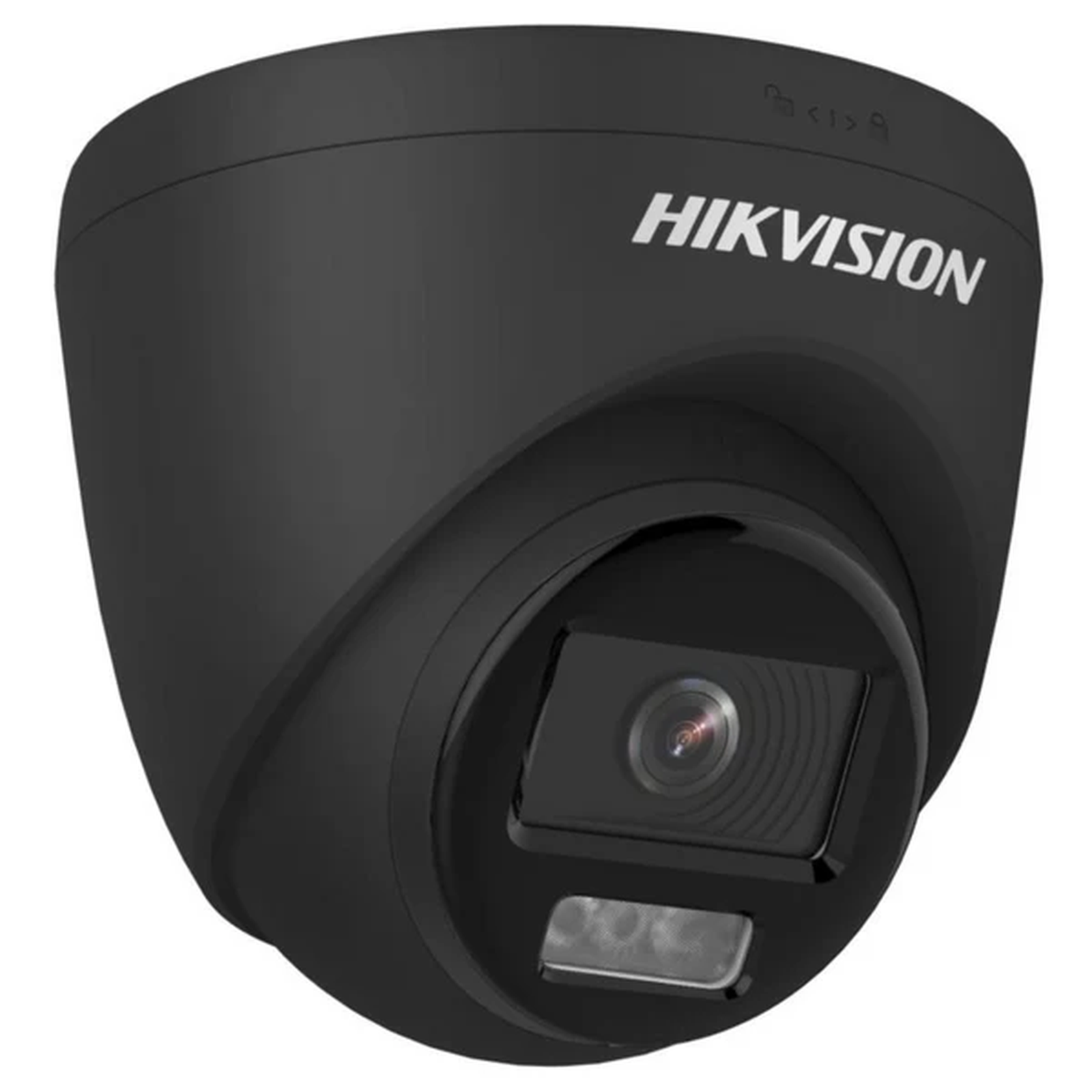 Hikvision 3K Smart Hybrid Light ColorVu Fixed Turret Camera Black