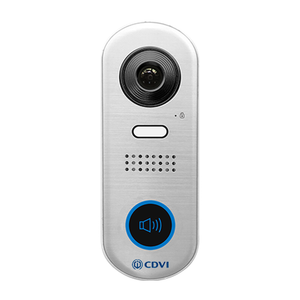 CDVI 2EASY 2-Wire 1 Button Door Station Slimline Stainless Steel