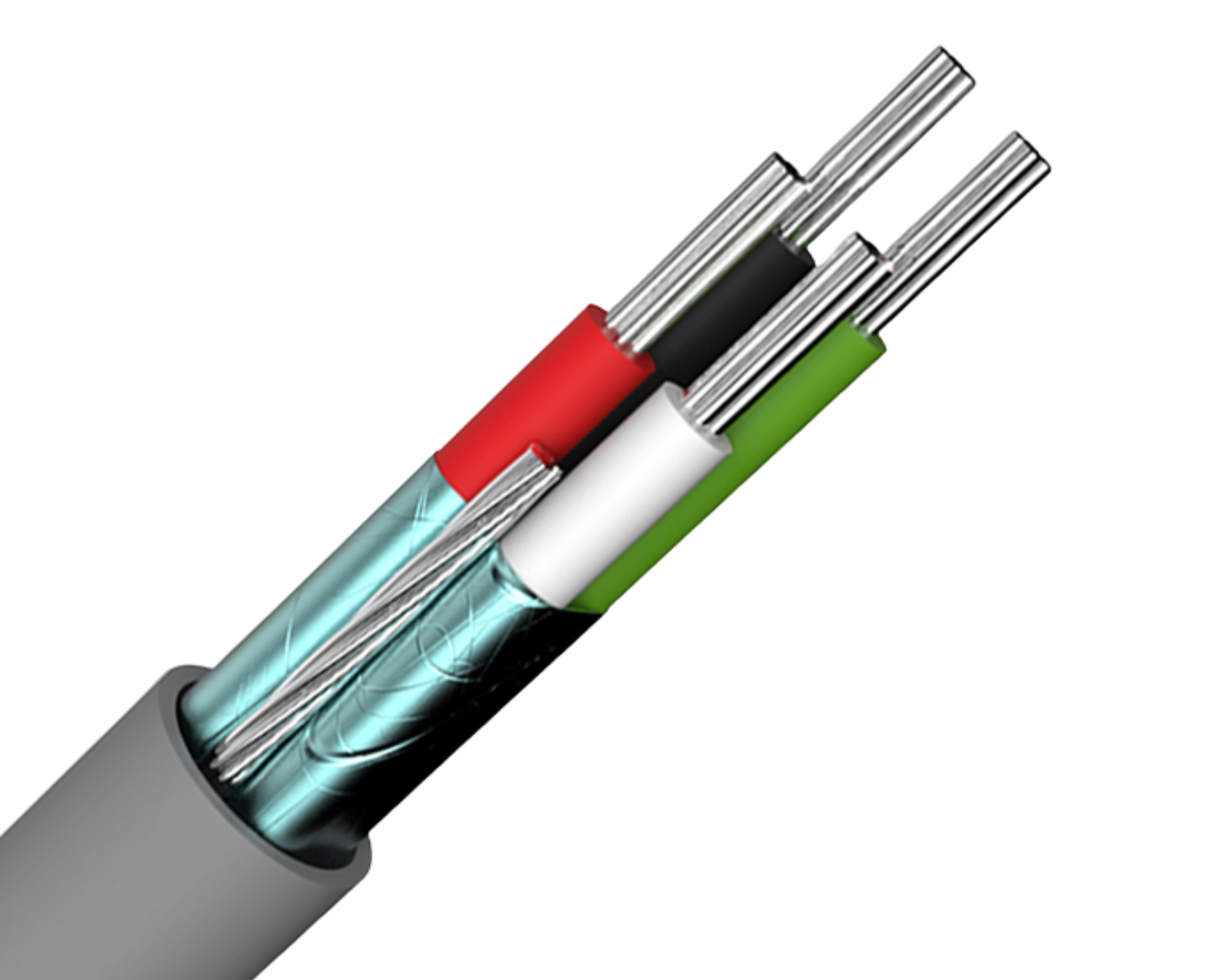 CQR 2 Pair Type 1 B2ca LSZH 8723 Belden Style Cable Grey 100m