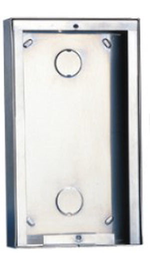 Comelit Powercom 2 Module Housing Surface Mount Stainless Steel
