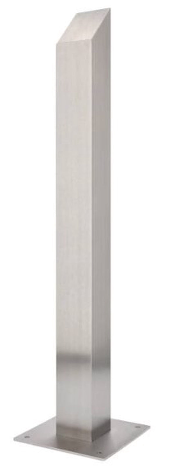 CDVI Angled Top Post 1m Stainless Steel