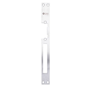 CDVI T290 Faceplate 250mm with Deadbolt Cutout Stainless Steel