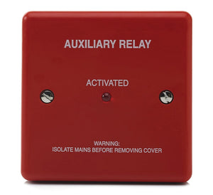 HAES Boxed 8A Double Pole Auxiliary Fused Relay (Red) (BRF248A-R)