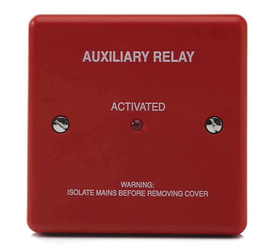 HAES Boxed 8A Double Pole Auxiliary Fused Relay (Red) (BRF248A-R) - JEM Systems UK