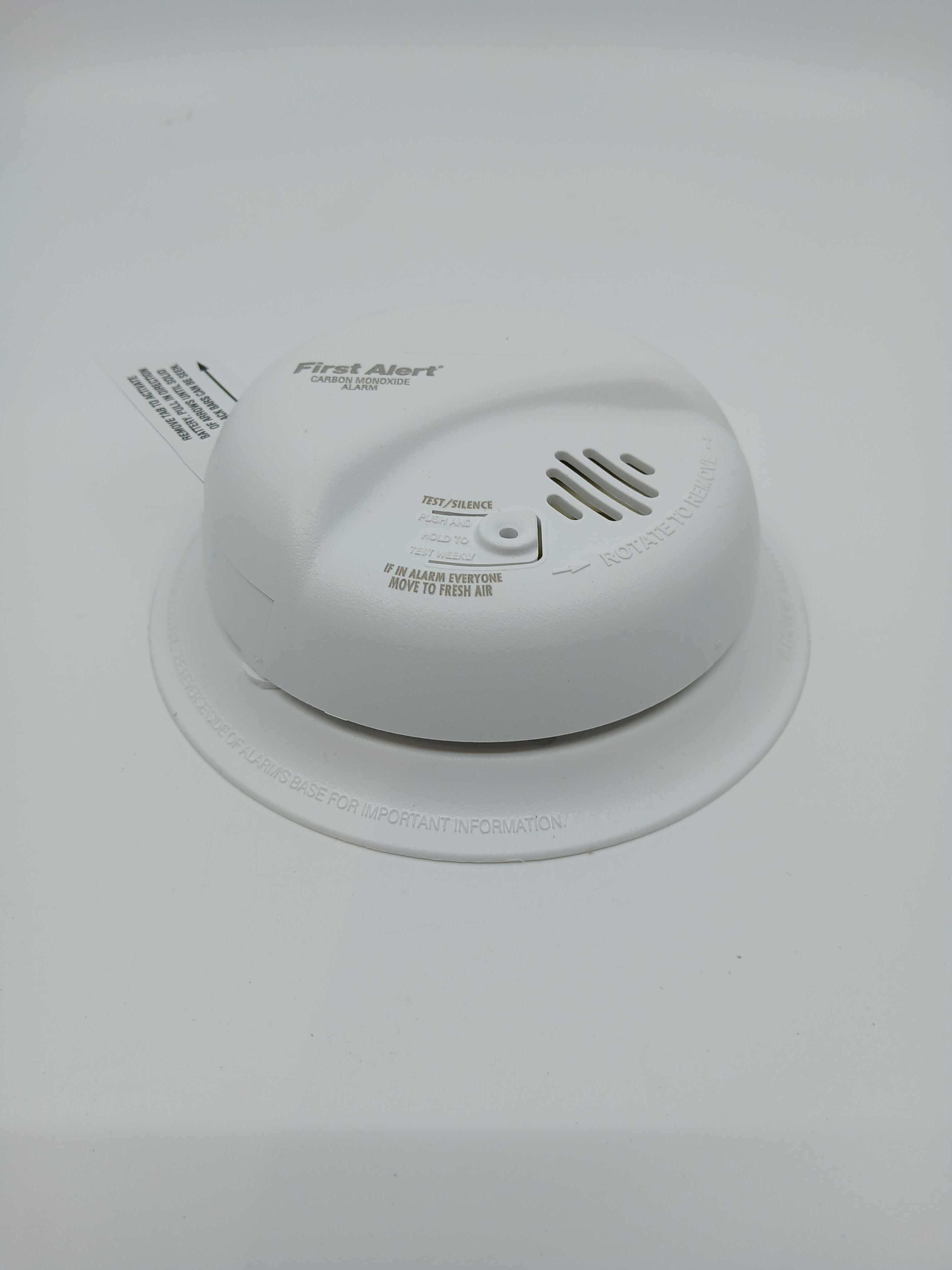 BRK CO5120BN Hardwired CO Alarm Replaceable Battery 9V Alkaline - JEM Systems UK