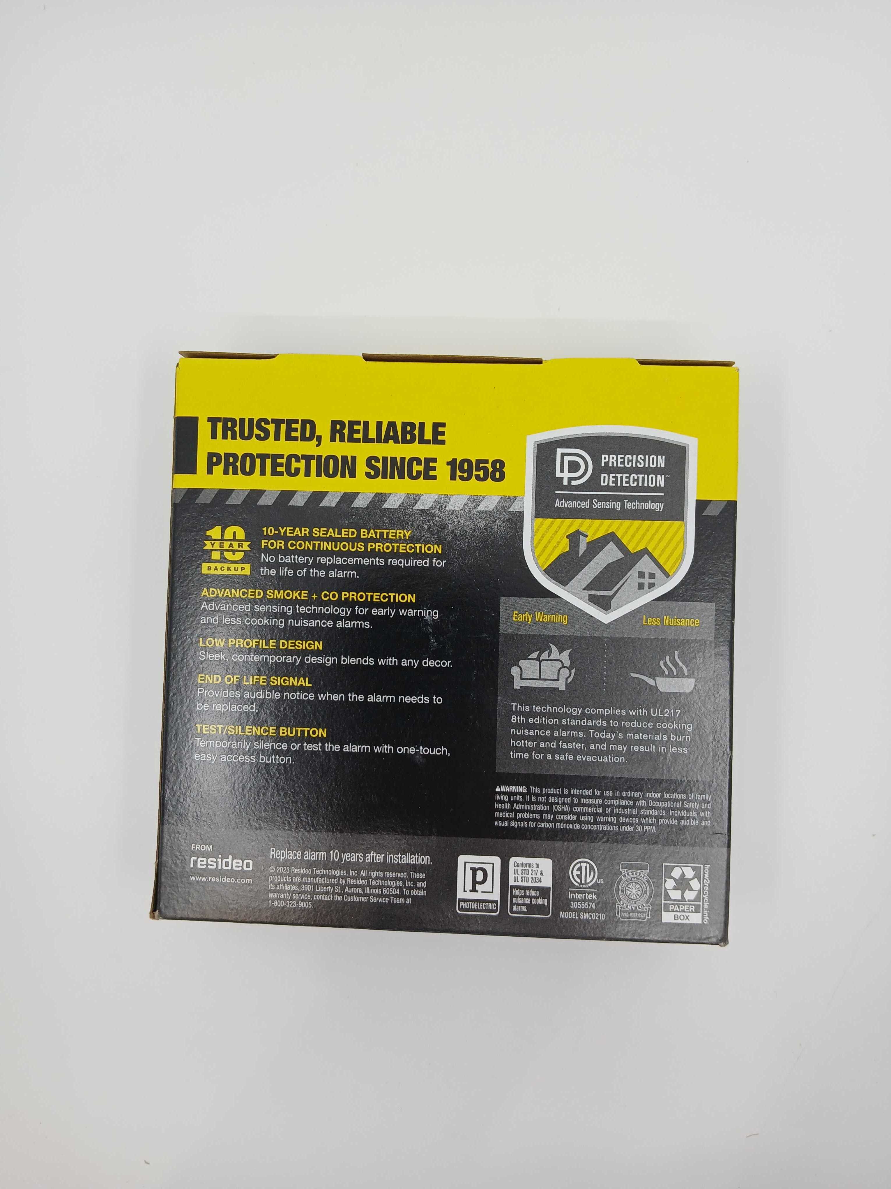 BRK SMCO210 Battery Powered Combo Smoke CO Alarm 10-Year Lithium - JEM Systems UK