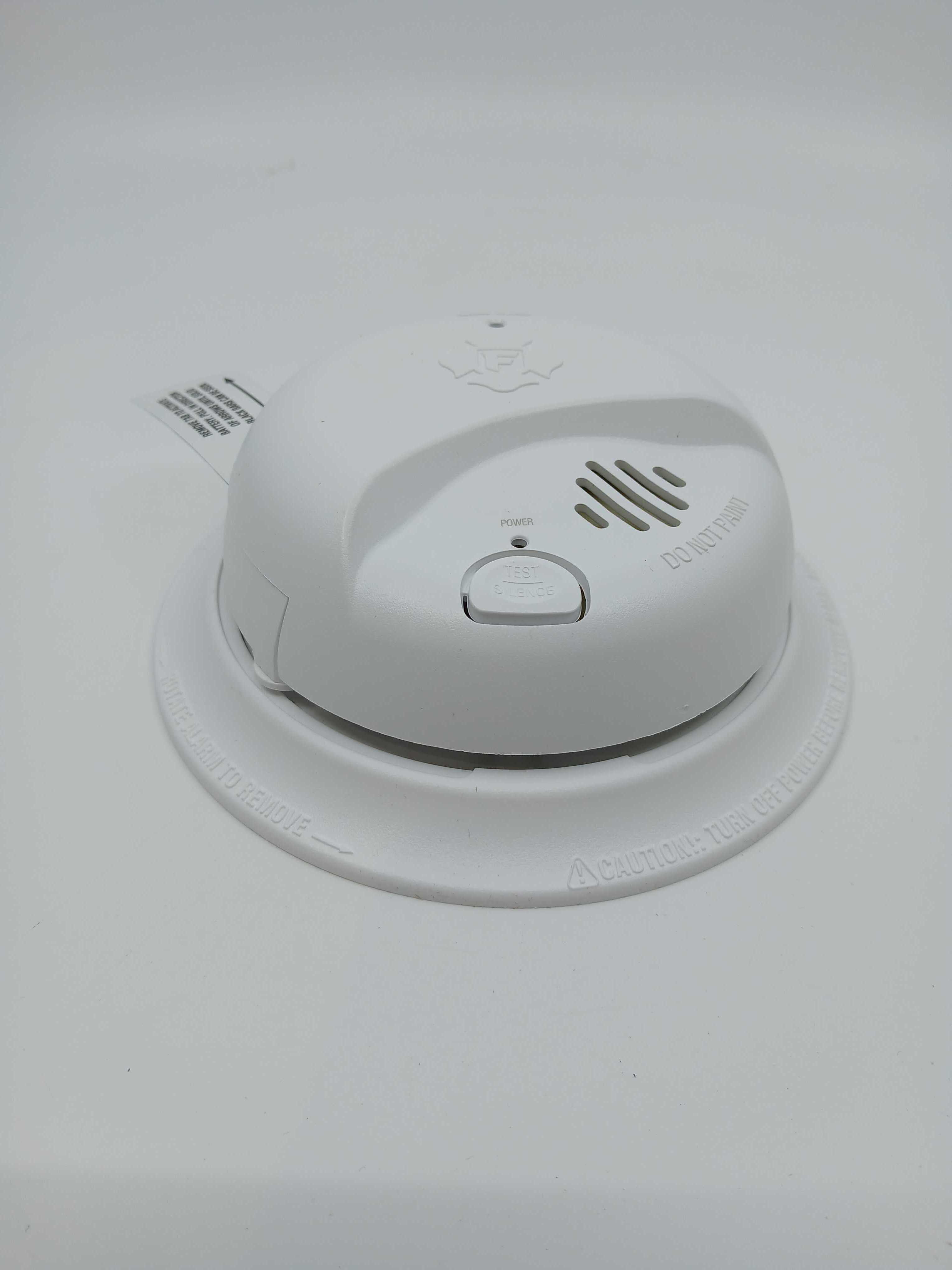 BRK SMI100-AC Hardwired Smoke Alarm Battery Backup Ionization 9V Carbon Zinc - JEM Systems UK