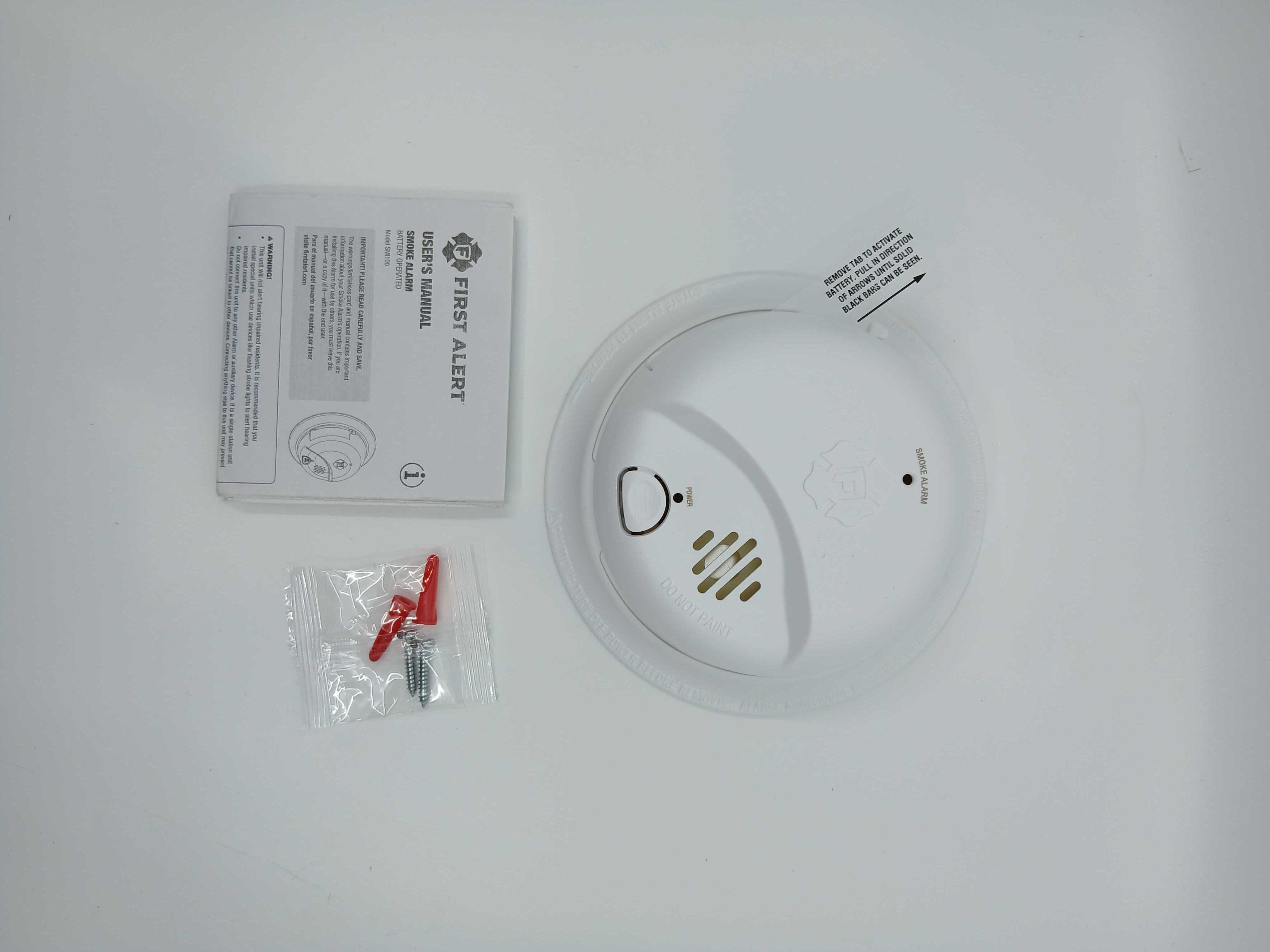 BRK SMI100 Battery Powered Smoke Alarm Replaceable Battery Ionization 9V Carbon Zinc - JEM Systems UK