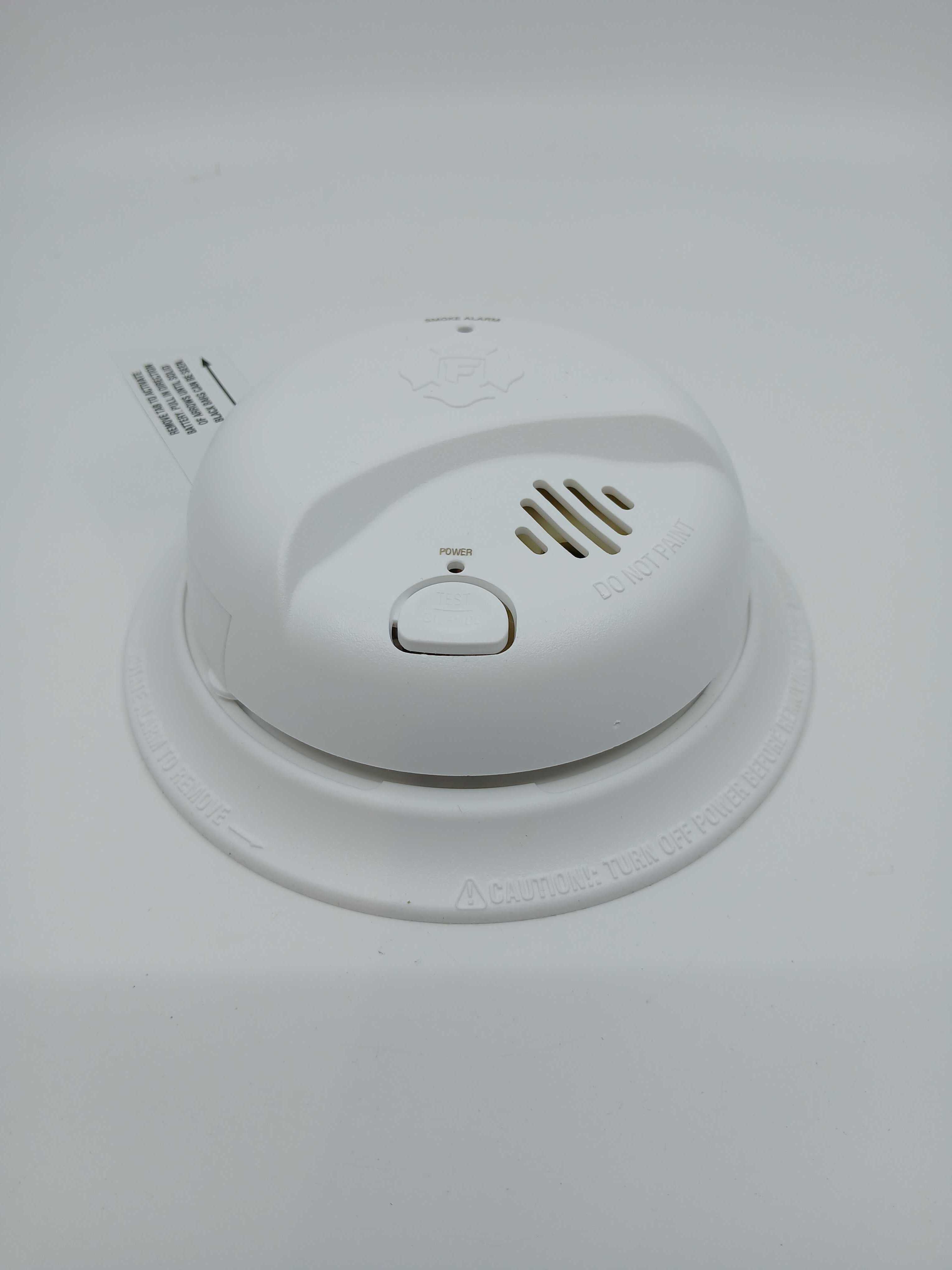 BRK SMI100 Battery Powered Smoke Alarm Replaceable Battery Ionization 9V Carbon Zinc - JEM Systems UK