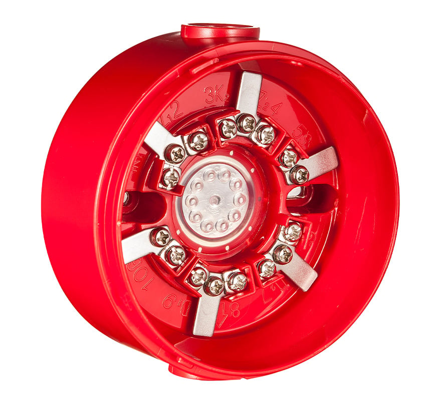 GST Deep Base for Notification Devices I-9403, I-9404, I-9407, C-9403, C-9404 for Surface Cable Entry (C-94DB) - JEM Systems UK