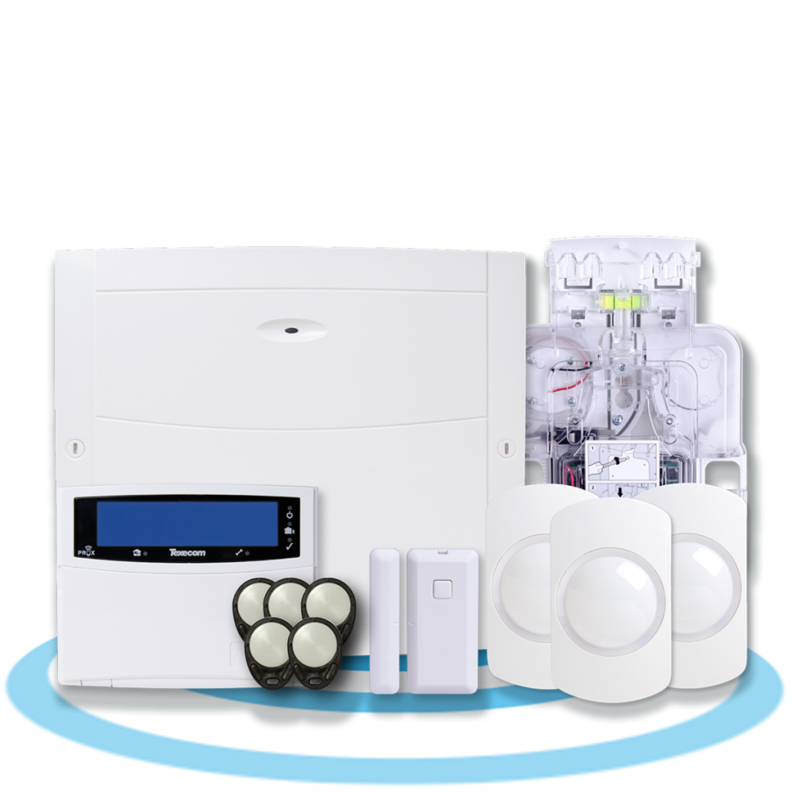 Texecom 64 Zone Wireless Kit with Sounder including Capture
