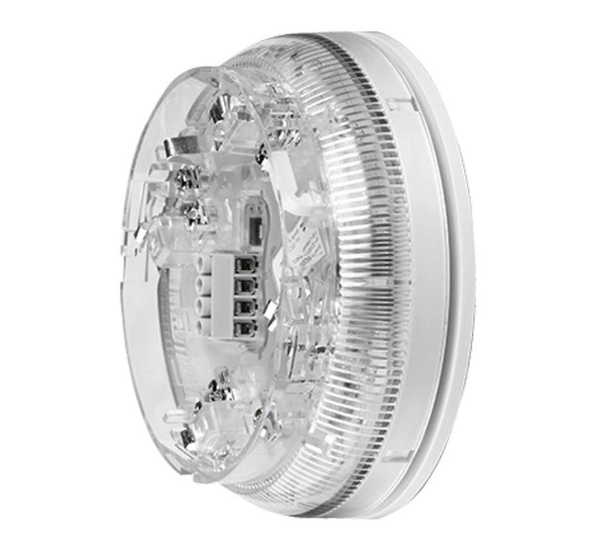 Eaton Cooper Intelligent Addressable Sounder VAD Base (White Flash, Open Class) (CASBB394) - JEM Systems UK
