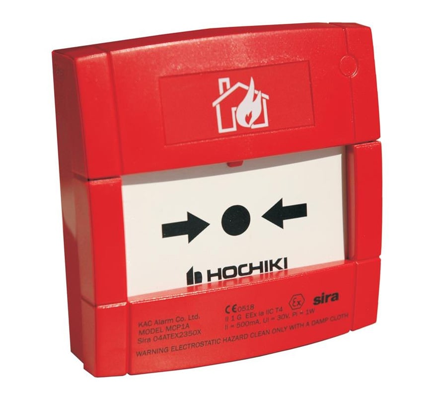 Hochiki Conventional Intrinsically Safe Manual Call Point (CCP-E-IS) - JEM Systems UK