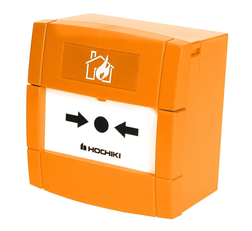 Hochiki CDX Conventional "SMOKE VENT" Call Point with Backbox (Orange) (CCP-EO) - JEM Systems UK