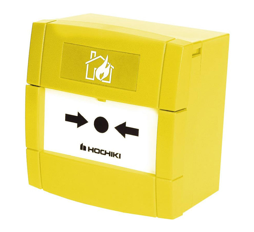 Hochiki CDX Conventional Manual Call Point (Yellow) (CCP-EY) - JEM Systems UK