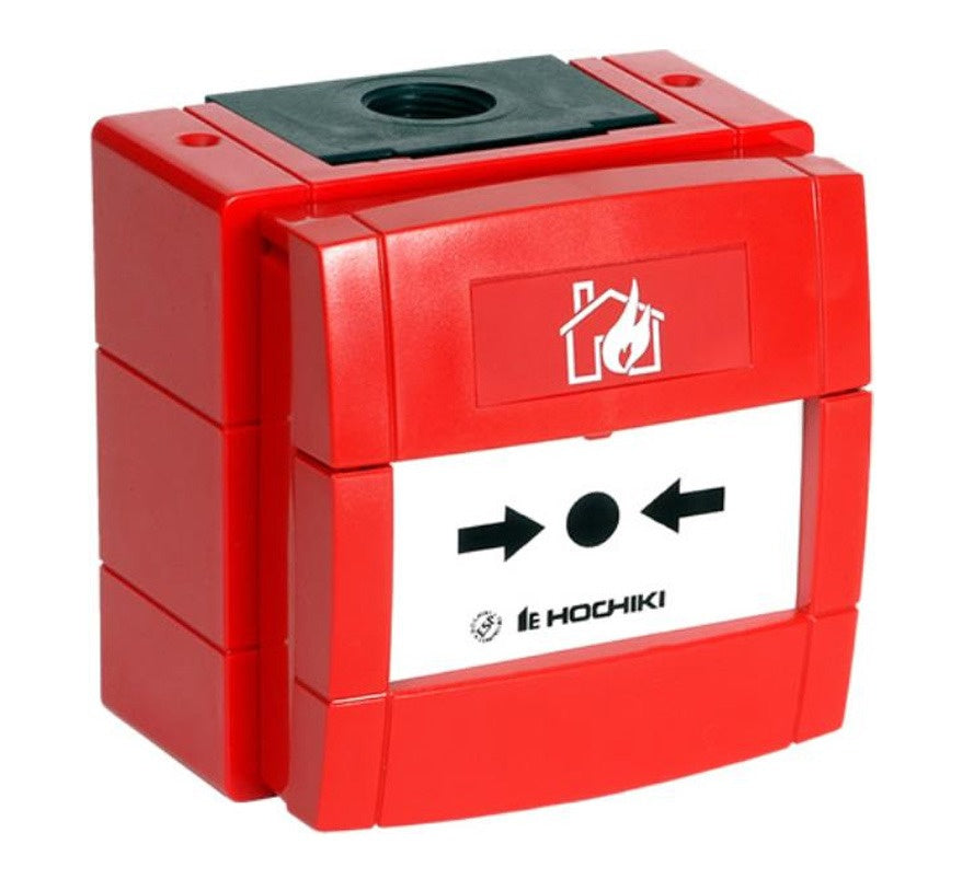 Hochiki Conventional Marine Approved Weatherproof Manual Call Point (Red) (WCP-1A) - JEM Systems UK