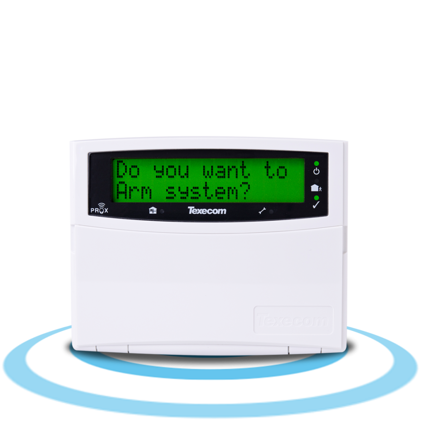 Texecom Premier LCDLP Prox Keypad Large Green Display