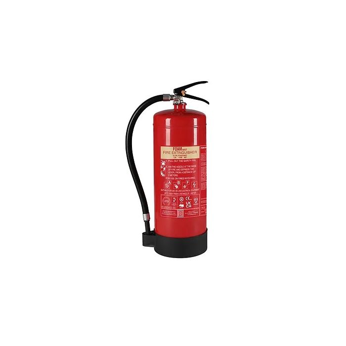 Ceasefire Fire Extinguisher Aqueous Film-Forming Foam Mist 6L SS Stored Pressure Red (C) (CF-000698A)