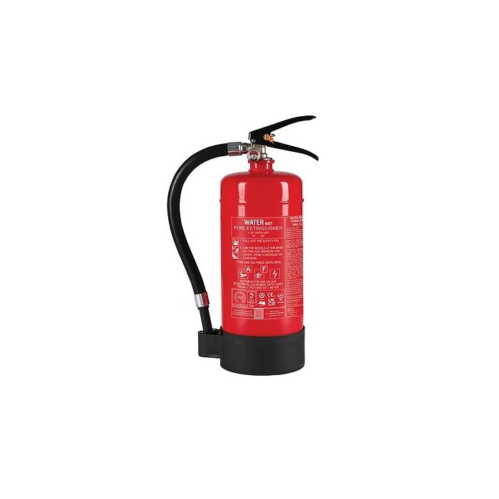 Ceasefire Fire Extinguisher Water Mist 3L SS Stored Pressure Red (C) (CF-000710A)