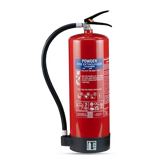 Ceasefire Fire Extinguisher MAP50 9Kg MS Stored Pressure Red (C) (CF-000734A)
