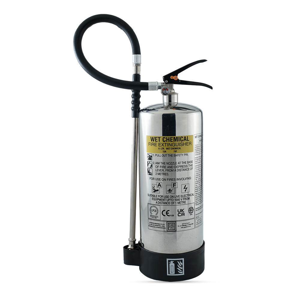Ceasefire CF-001181A 6L Wet Chemical Fire Extinguisher with Lance