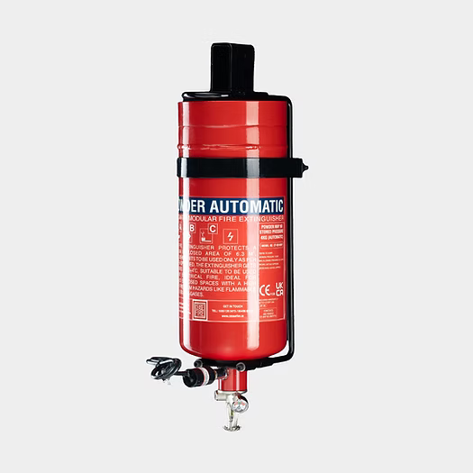 Ceasefire Automatic Fire Ext Wall Mounted MAP50 4kg MS SP Red (CF-001403C)