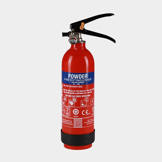Ceasefire Fire Extinguisher MAP50 1Kg MS Stored Pressure Red (Squeeze Grip) (CF-000803)