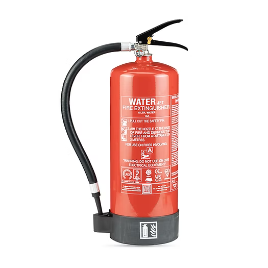 Ceasefire Fire Extinguisher Water 6L MS Stored Pressure Red (C) (CF-000798A)