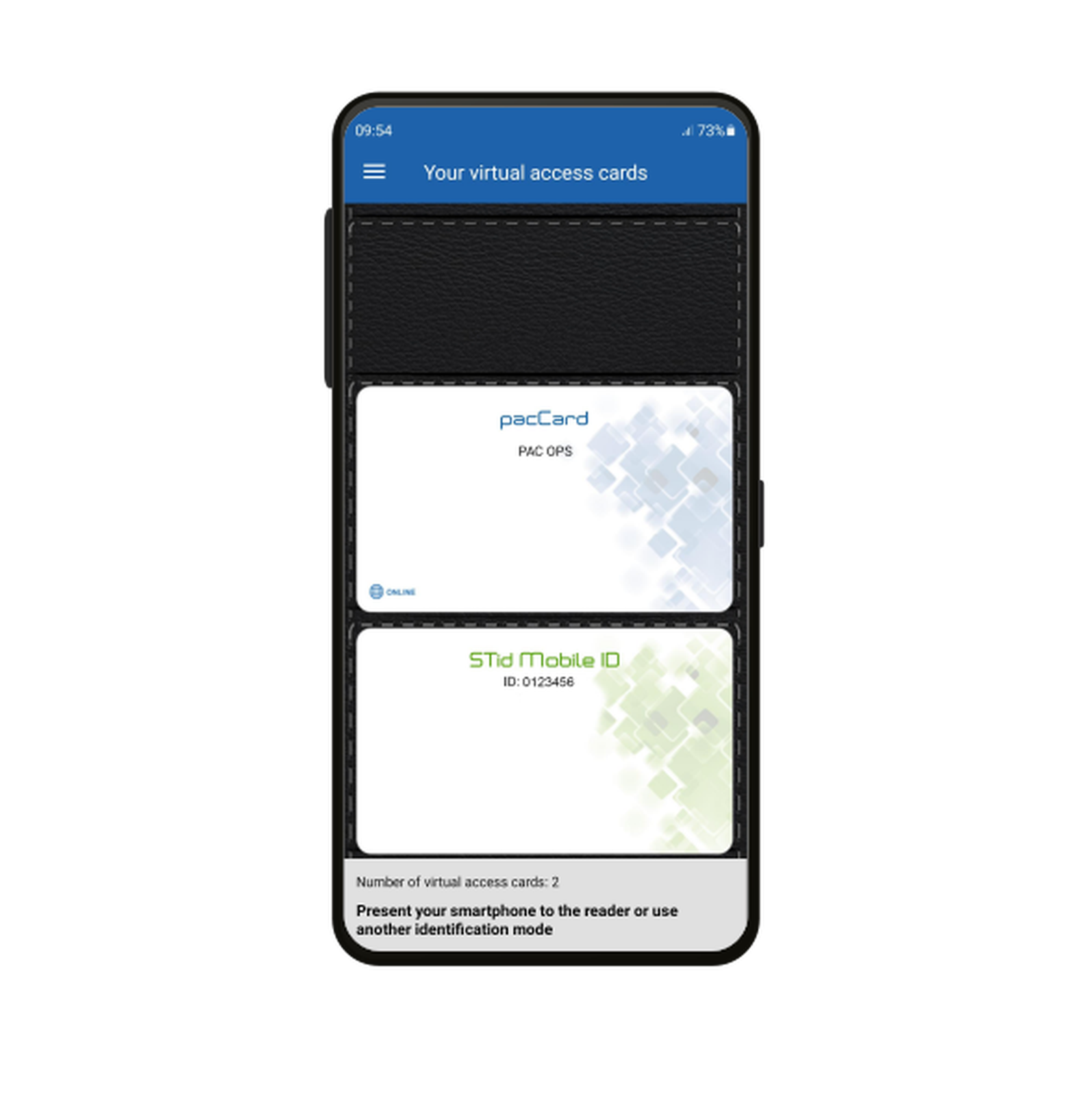 Comelit PAC OPS Blue Mobile Credential