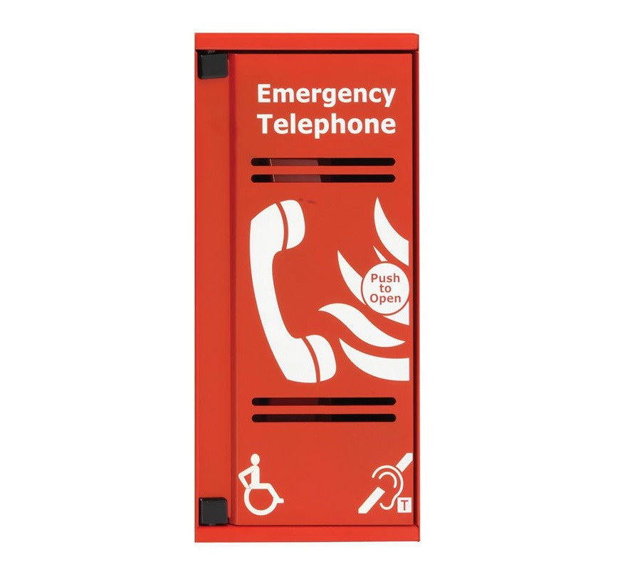 Eaton VoCALL Analogue Type A Emergency Telephone Outstation (Red, Surface Mount) (CFVCSHP) - JEM Systems UK
