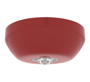 Hochiki CHQ-CB(RED)/WL-15 Addressable Ceiling VAD Beacon - Red Case, White LEDs (15m)