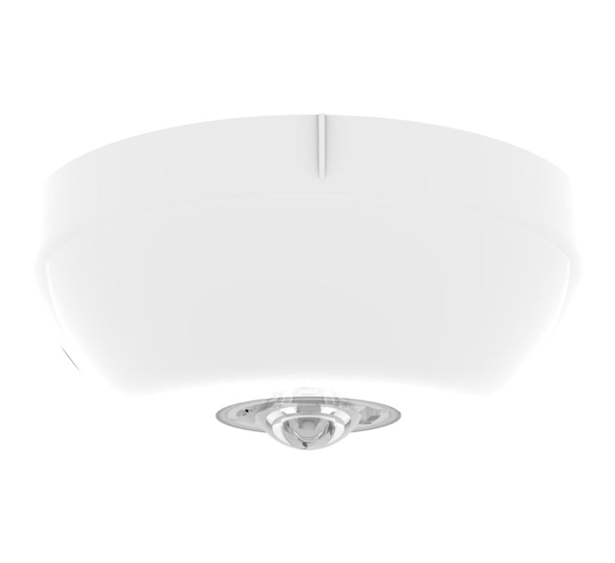 Hochiki CHQ-CB(WHT)/WL-15 Addressable Ceiling VAD Beacon - White Case, White LEDs (15m) - JEM Systems UK