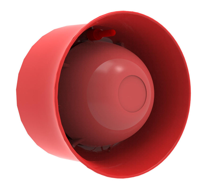 Hochiki CHQ-WS2 Addressable Wall Sounder - Red Case (No Base) - JEM Systems UK