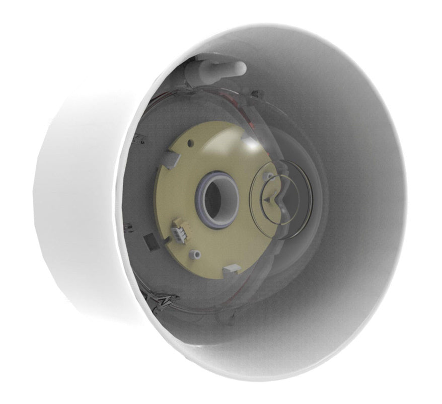 Hochiki CHQ-WSB2(WHT)/WL Addressable Wall Sounder VAD Beacon - White Case, White LEDs - JEM Systems UK