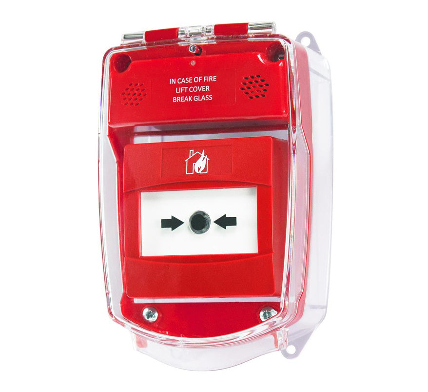 Hyfire Weatherproof Call Point Housing (Clear Back Box) (HF-WCPH-C-01) - JEM Systems UK