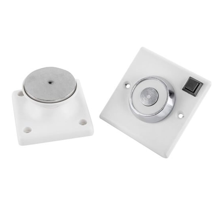 Geofire Conquest 230V Electromagnetic Fire Door Holder - Flush Mounted (3-59-0365) - JEM Systems UK