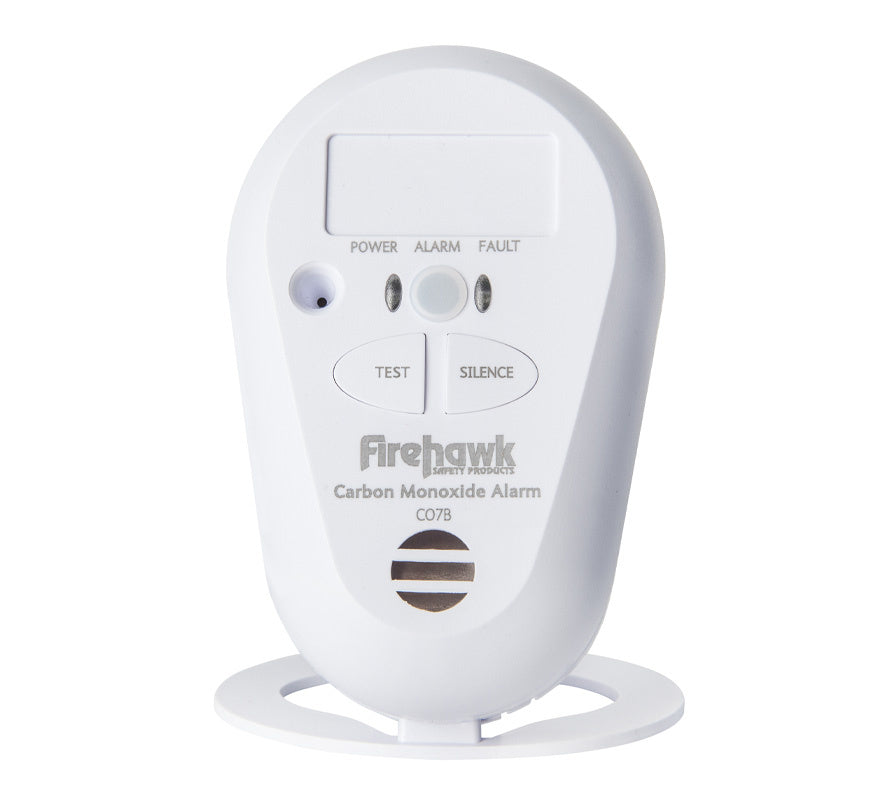 Firehawk CO7B 7 Year Longlife Battery Carbon Monoxide Alarm - JEM Systems UK