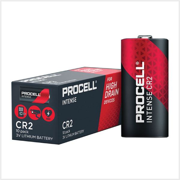 Procell Intense CR2 Battery, Pack of 10
