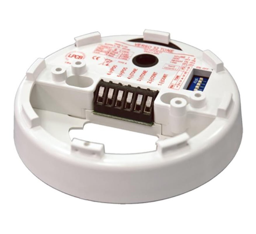 Hochiki CSB-E(WHT) Conventional Sounder Base - White Case - JEM Systems UK