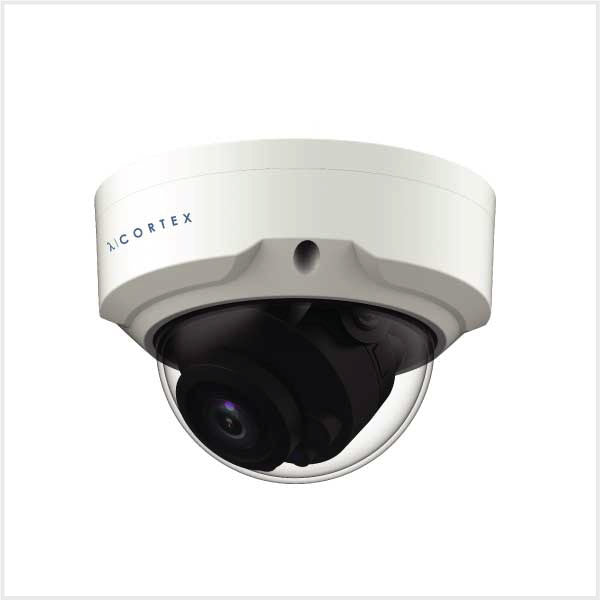 Cortex 8MP SMD IR Motorised Vandal Dome Camera (White)