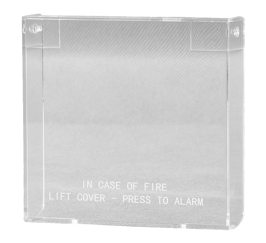 GST Anti-tamper Transparent Manual Call Point Protection Cover for DI-9204E, DC-9204E (D-92FC) - JEM Systems UK