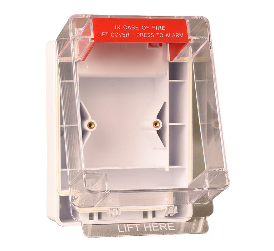 GST IP66 Weatherproof Box for DI-9204E & DC-9204 Manual Call Points (D-92WPB) - JEM Systems UK