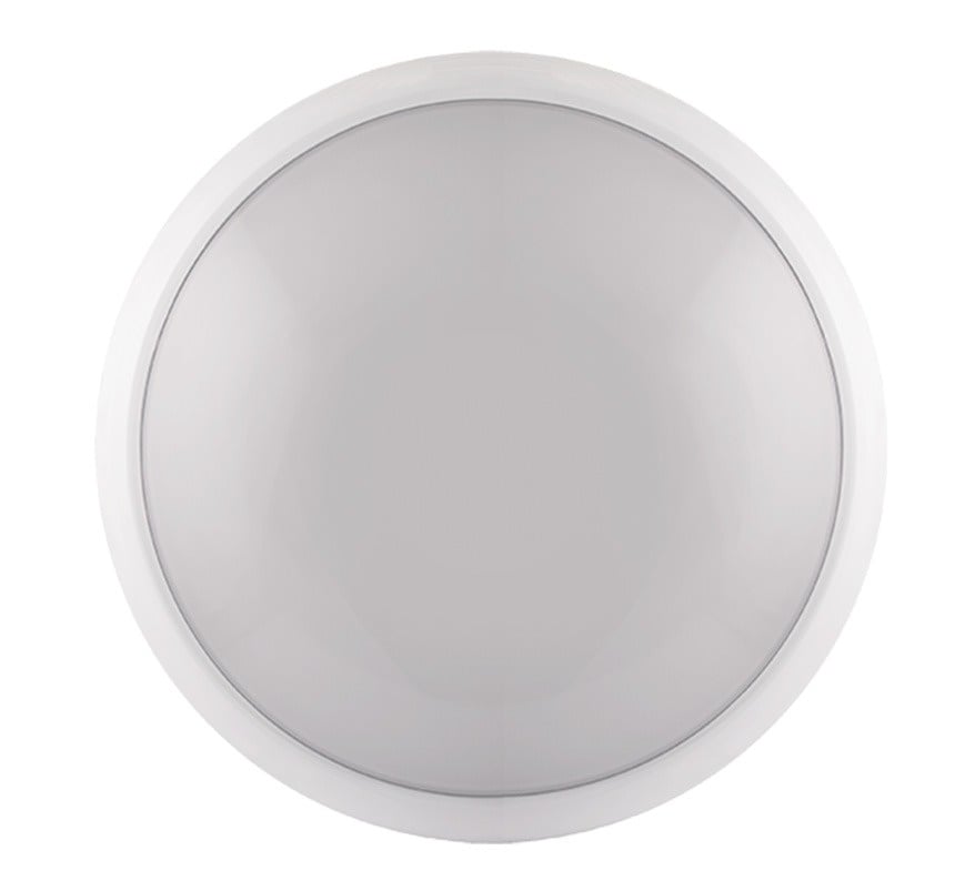 ESP Duceri 14W CCT LED IP65 Circular Bulkhead with Microwave Sensor (D1620WH) - JEM Systems UK
