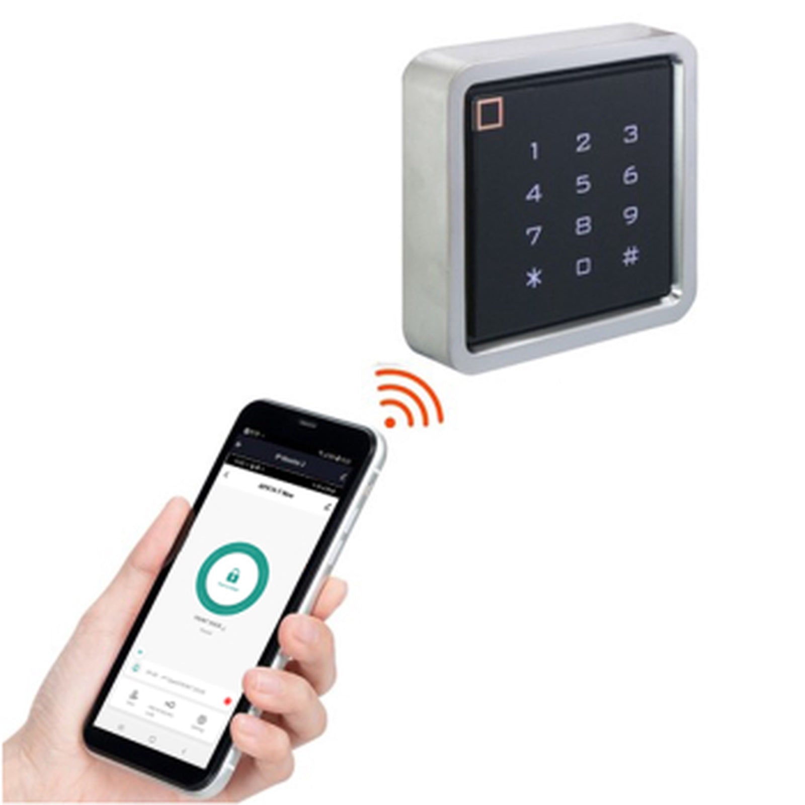 CQR Waterproof Standalone Keypad with Bluetooth