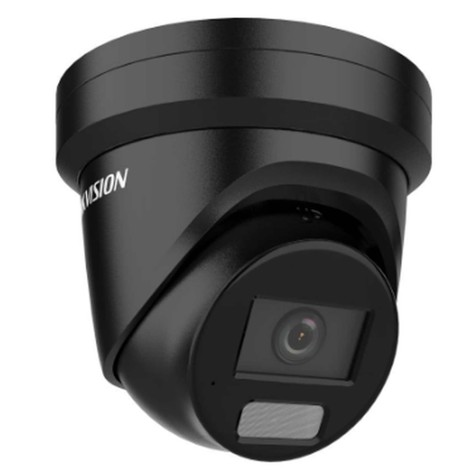 Hikvision 8MP Smart Hybrid Light with ColorVu Fixed Turret Network Camera Black